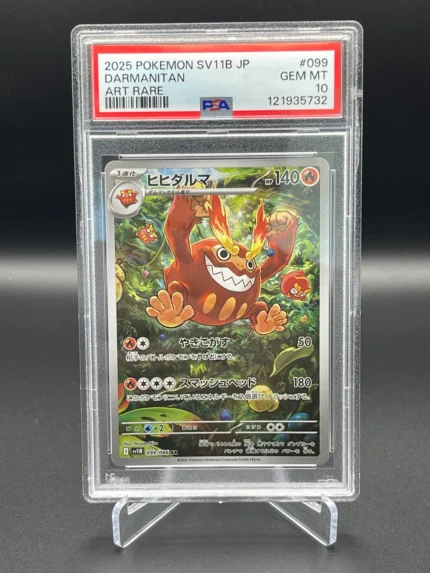 PSA 10 Gem Mint Darmanitan 099/086 Pokémon Card